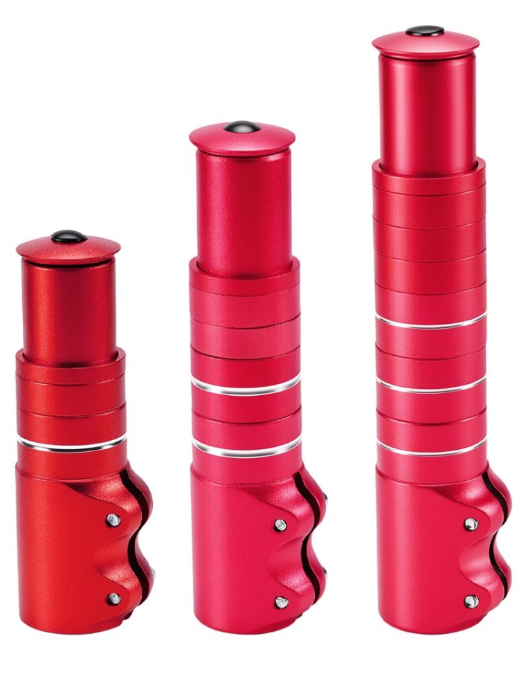 Stem Extender Tube - Adjustable Bicycle Stem Extender, 120/155/185mm Handlebar