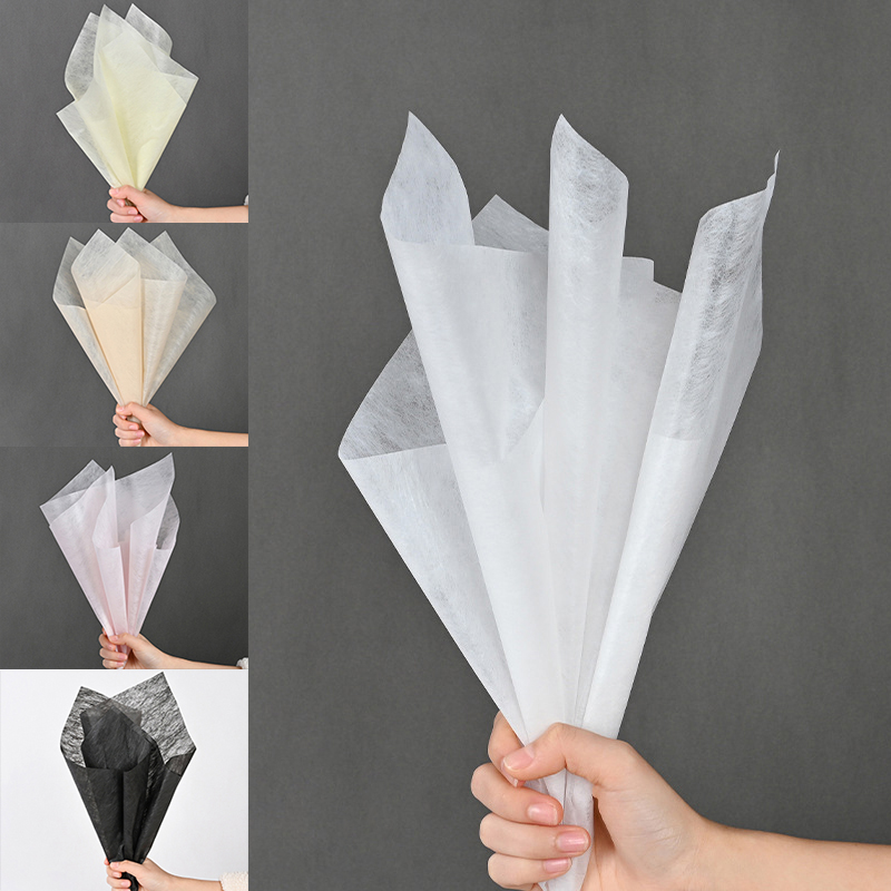 Florist Supply Shop - Wrapping Paper Soft Milk Cotton Lining