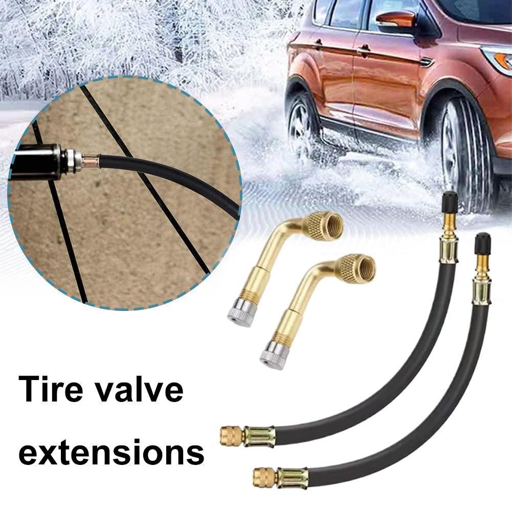 Tire Inflator Hose Extension T - đánh giá và giá Stem Extender Tube