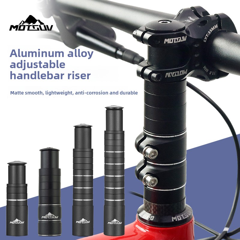 Aluminum alloy handlebar heigh - đánh giá và giá Stem Extender Tube