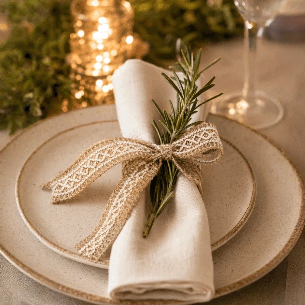 Boho Jute Burlap Ribbon Natura - đánh giá và giá Twine Jute Natural