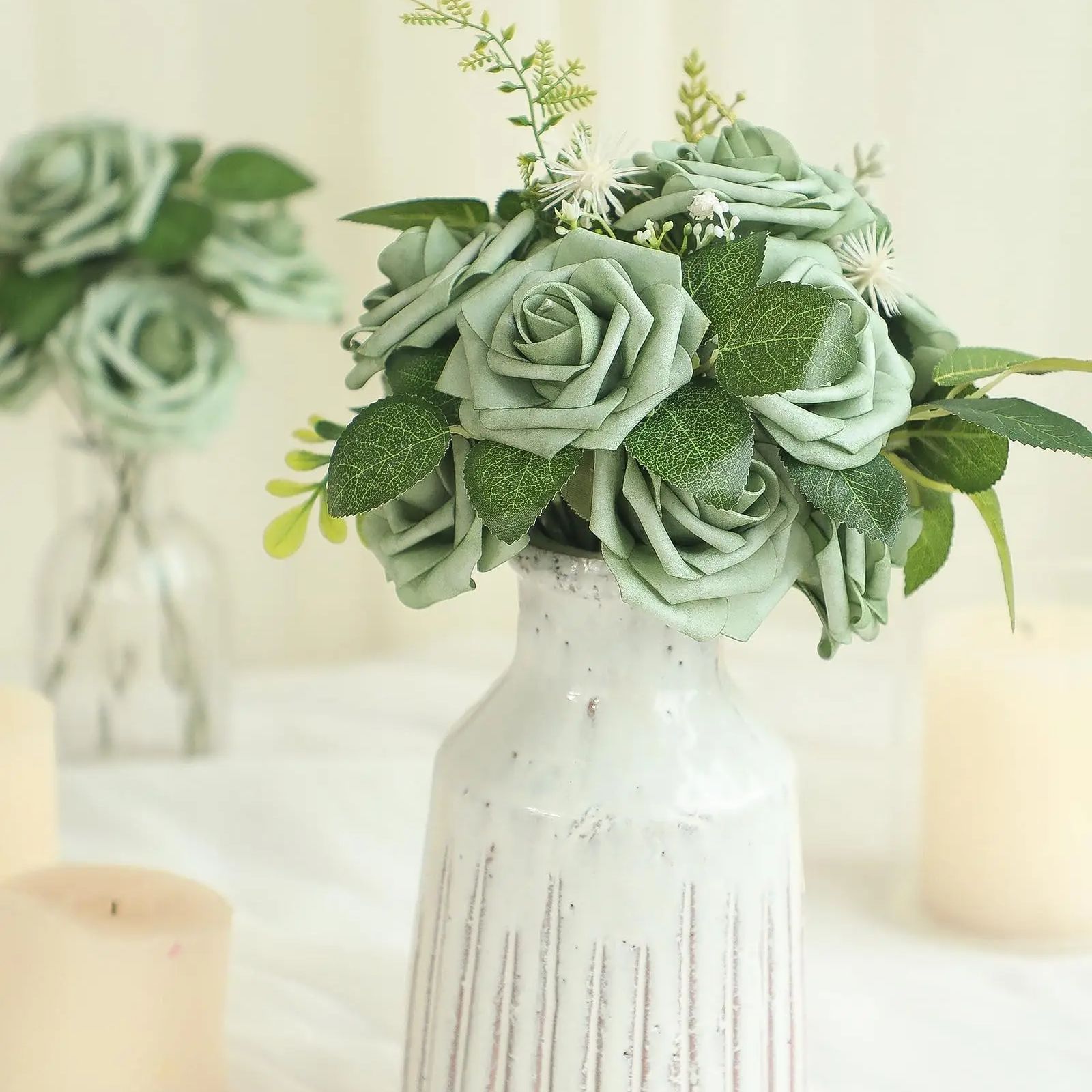 Artificial Flowers 25pcs Real  - đánh giá và giá Florist Supply Bulk