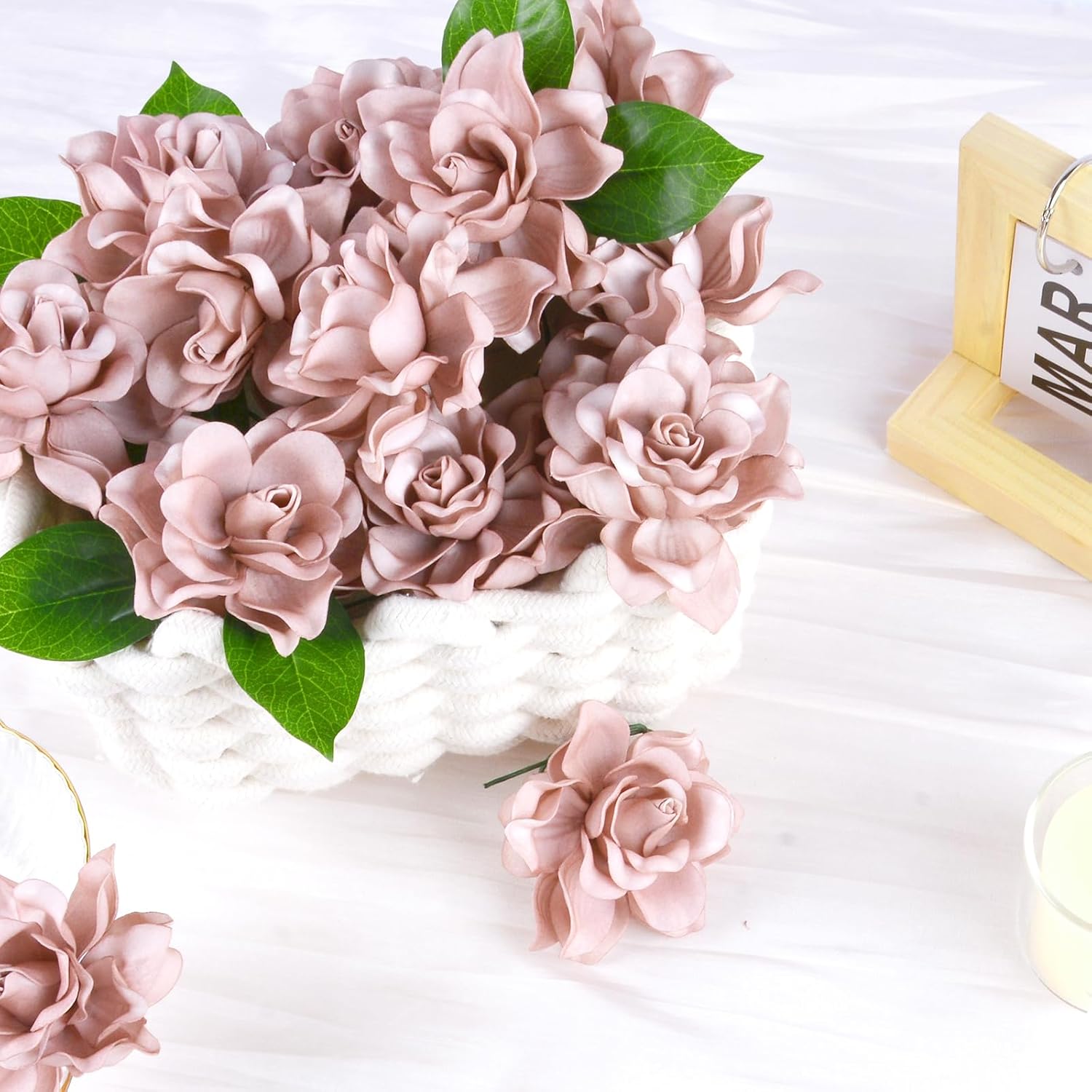 Yannew 25pcs Gardenia Artifici - đánh giá và giá Florist Supply Bulk