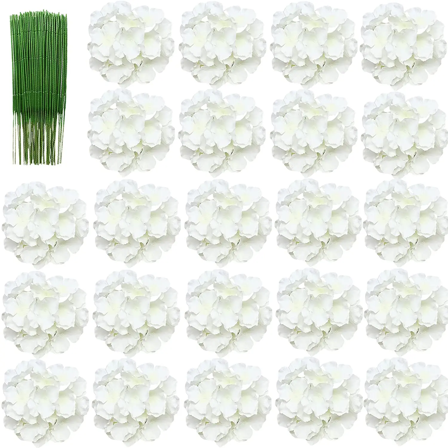 8 inch Big Silk Hydrangea Head - đánh giá và giá Florist Supply Bulk