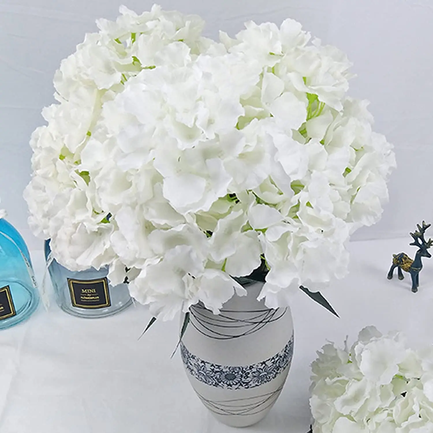 8 inch Big Silk Hydrangea Head - đánh giá và giá Florist Supply Bulk