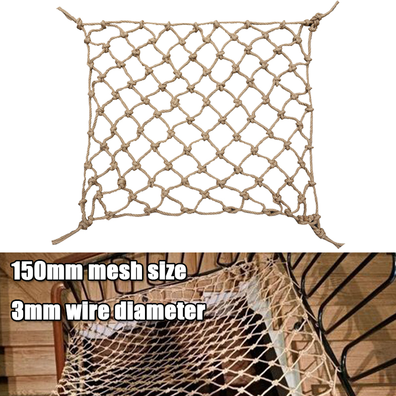 1Pc Hemp Rope Climbing Net Nat - đánh giá và giá Twine Jute Natural