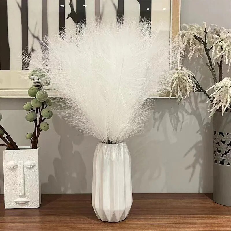 10PCS Artificial Pompous Grass - đánh giá và giá Florist Supply Bulk