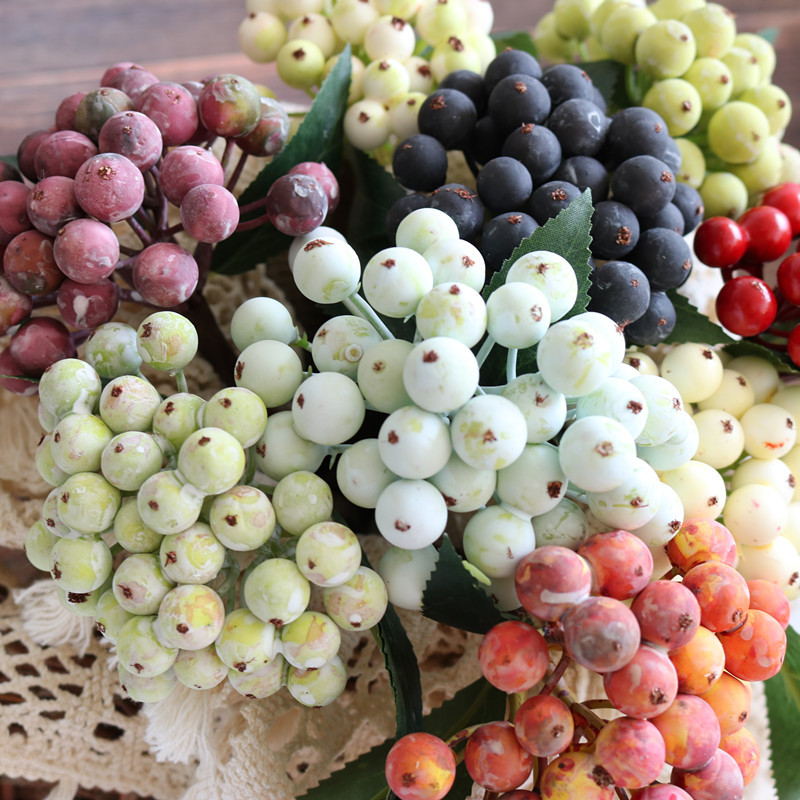 1Pcs Artificial Berry Stem Flo - đánh giá và giá Florist Supply Bulk