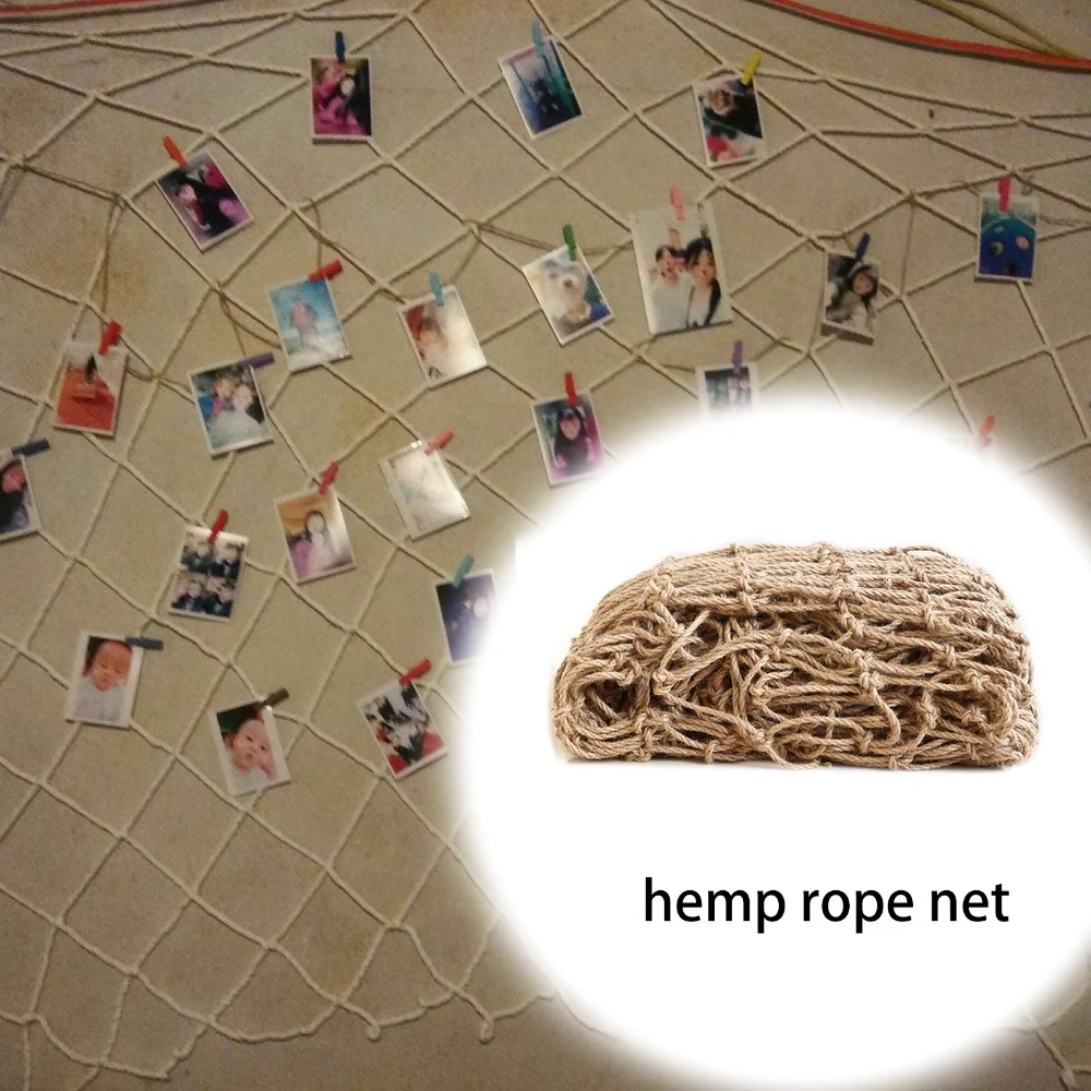 Hemp Rope Climbing Net Nature  - đánh giá và giá Twine Jute Natural