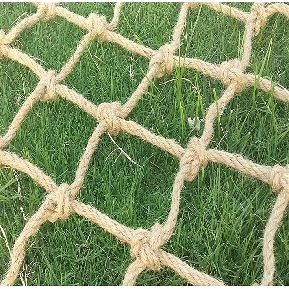 Hemp Rope Climbing Net Nature  - đánh giá và giá Twine Jute Natural