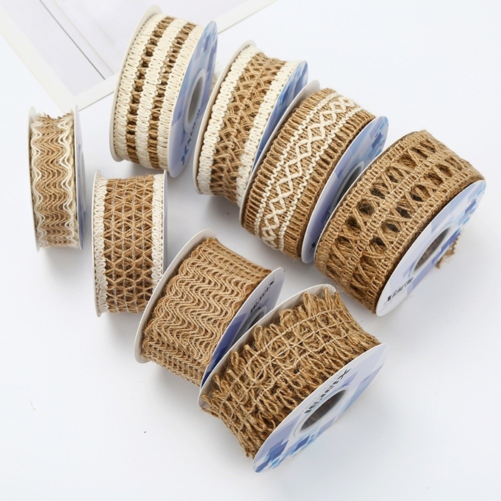 Boho Jute Burlap Ribbon Natura - đánh giá và giá Twine Jute Natural