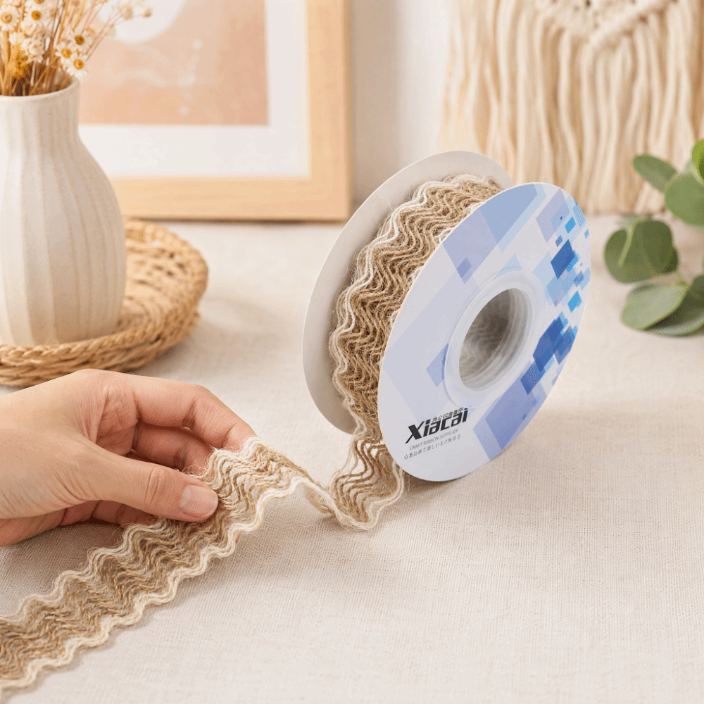 Boho Jute Burlap Ribbon Natura - đánh giá và giá Twine Jute Natural
