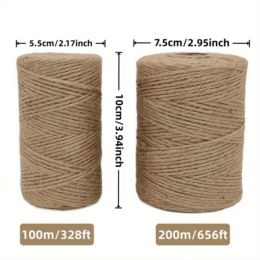 Natural Vintage Rope Jute Ribb - đánh giá và giá Twine Jute Natural