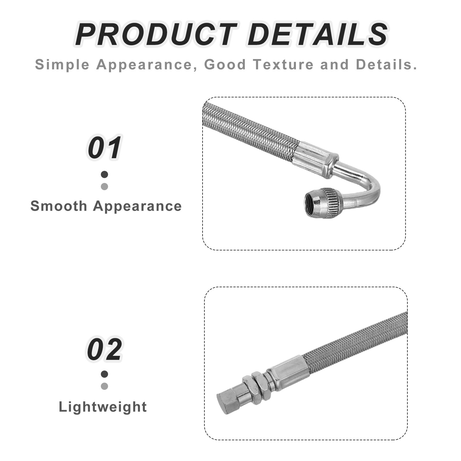 2Pcs Tire Inflation Extension  - đánh giá và giá Stem Extender Tube
