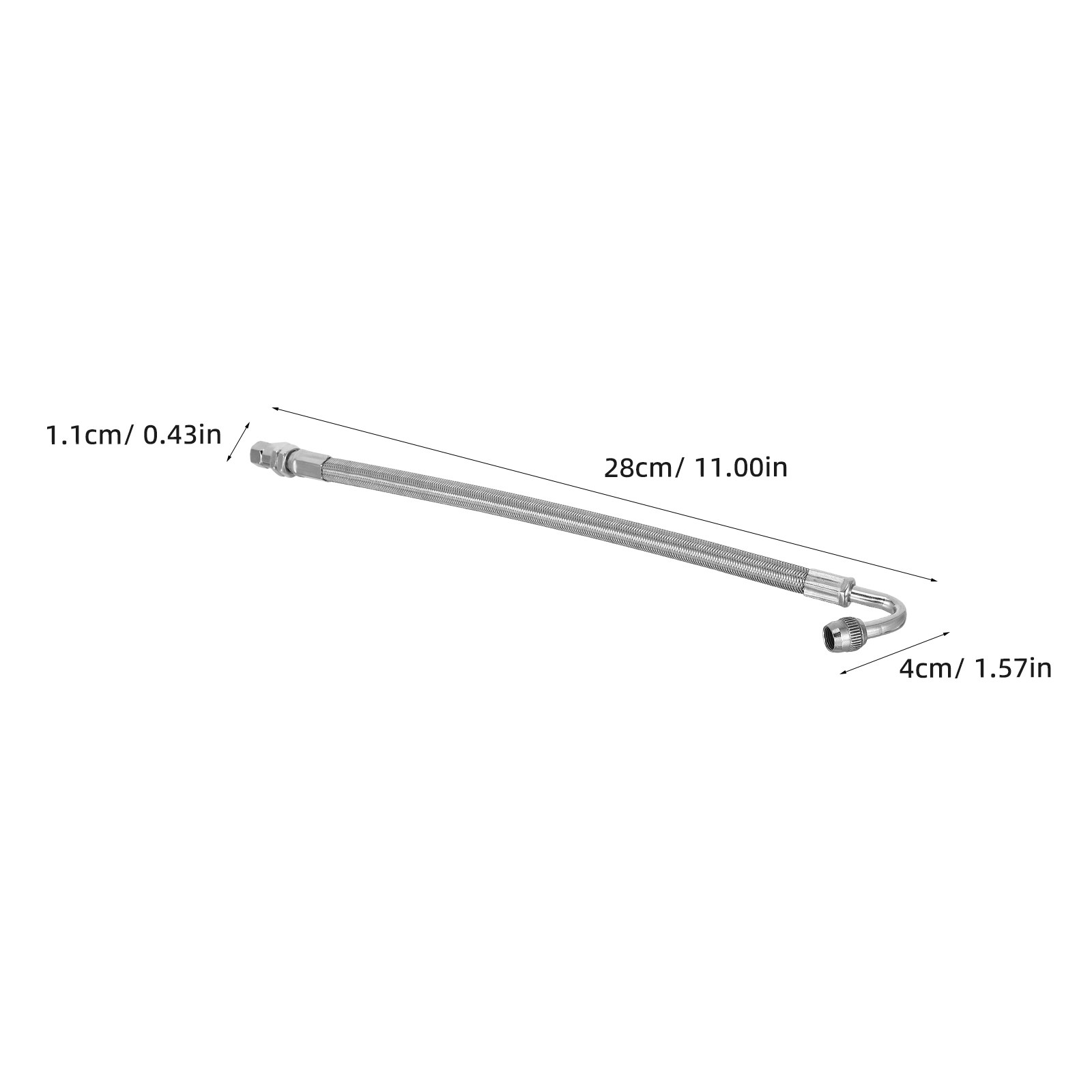 2Pcs Tire Inflation Extension  - đánh giá và giá Stem Extender Tube