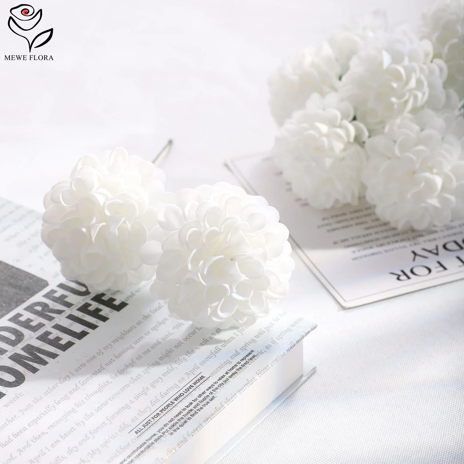 25pcs Artificial Hydrangea Flo - đánh giá và giá Florist Supply Bulk