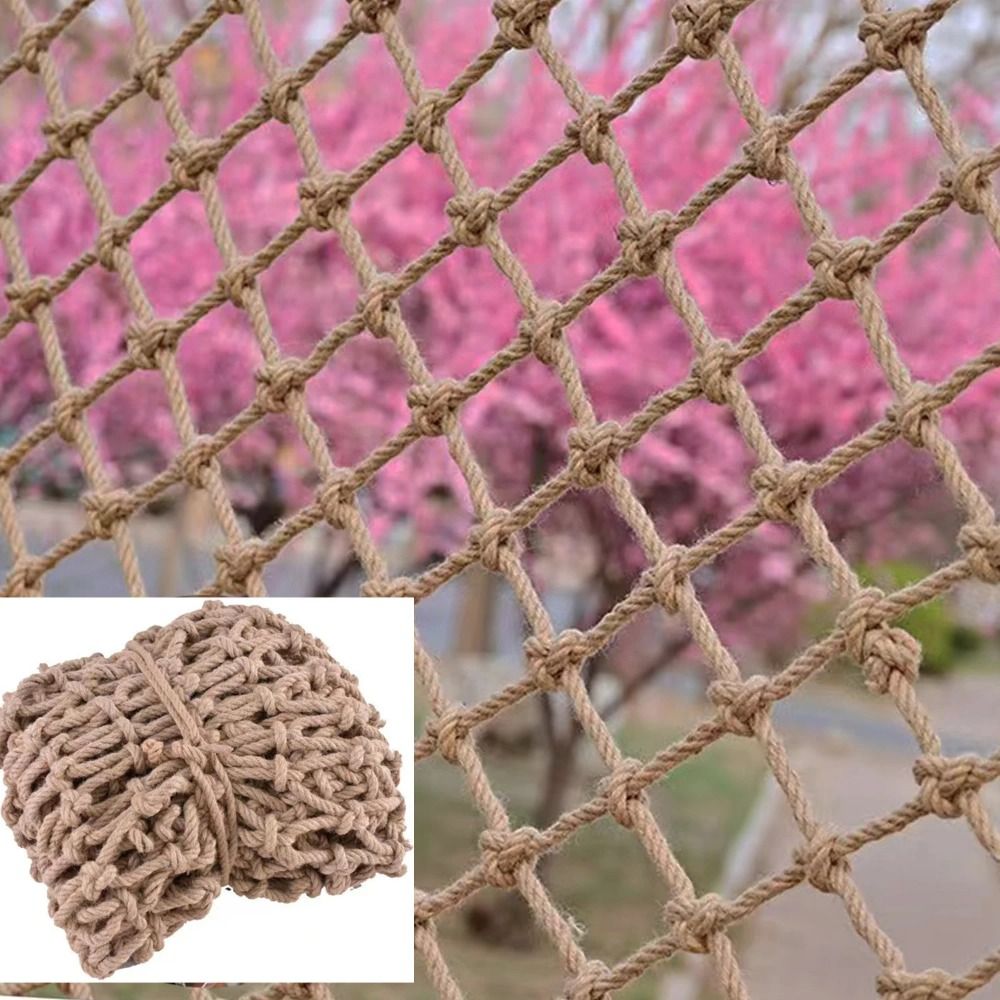Hemp Rope Climbing Net Nature  - đánh giá và giá Twine Jute Natural