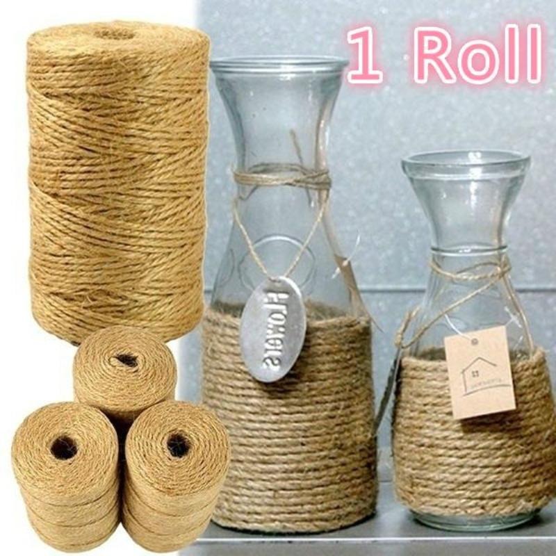 Jute Twine 100M Natural Sisal  - đánh giá và giá Twine Jute Natural