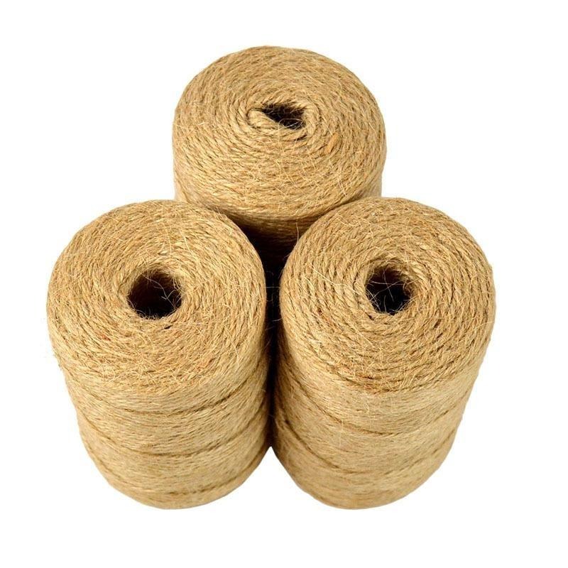 Jute Twine 100M Natural Sisal  - đánh giá và giá Twine Jute Natural