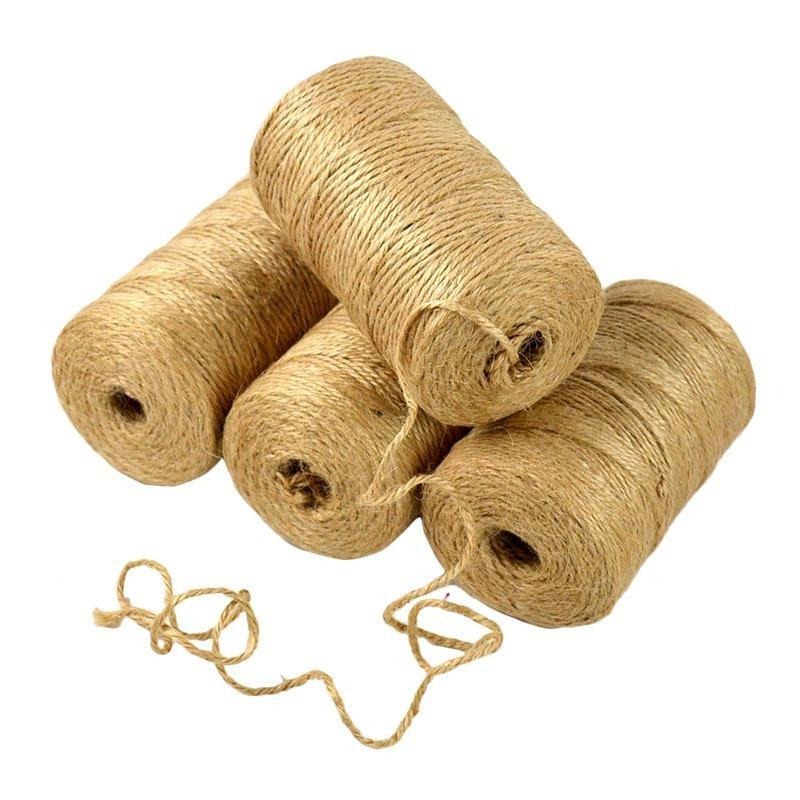 Jute Twine 100M Natural Sisal  - đánh giá và giá Twine Jute Natural