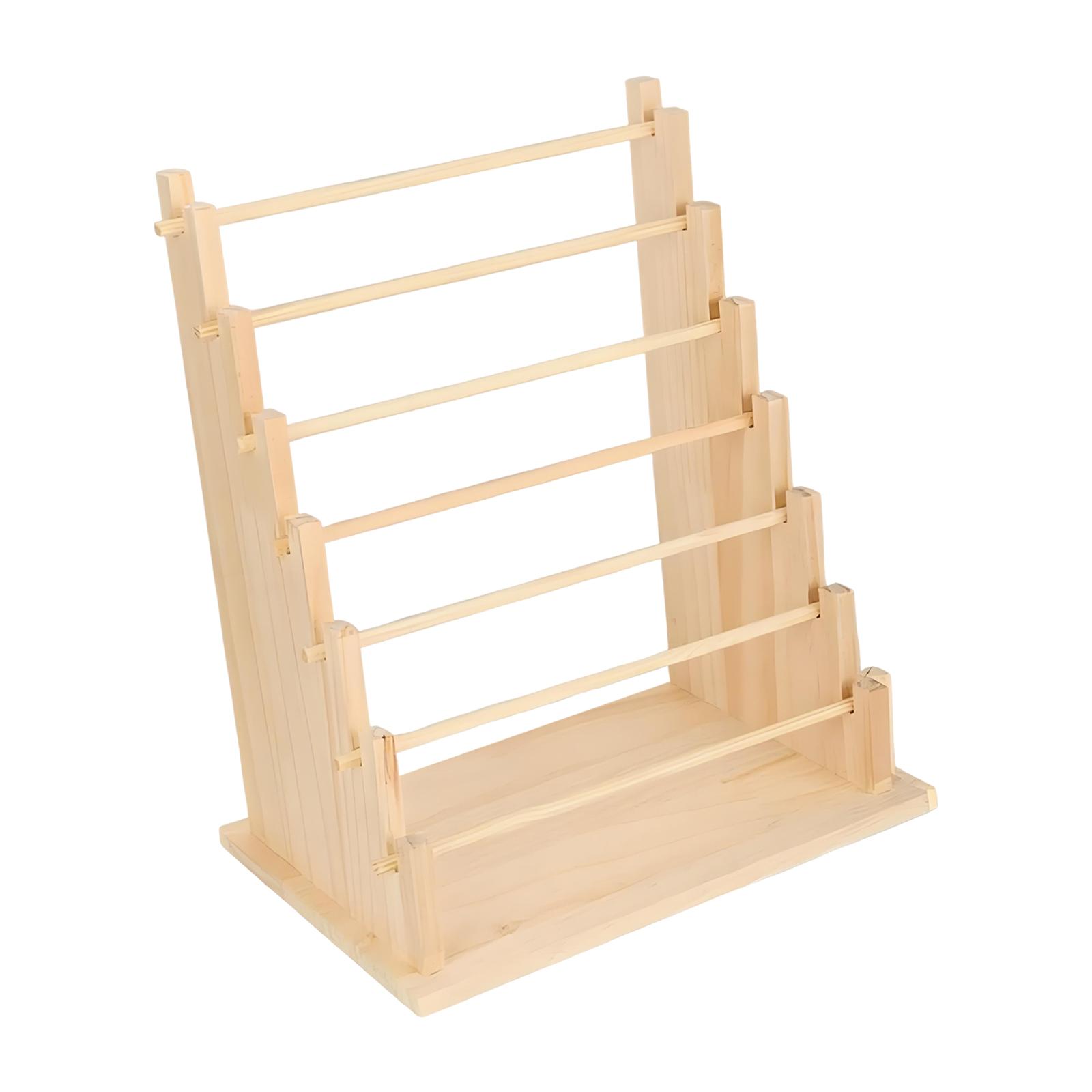 Wooden Ribbon Organizer Rack B - đánh giá và giá Florist Supply Shop