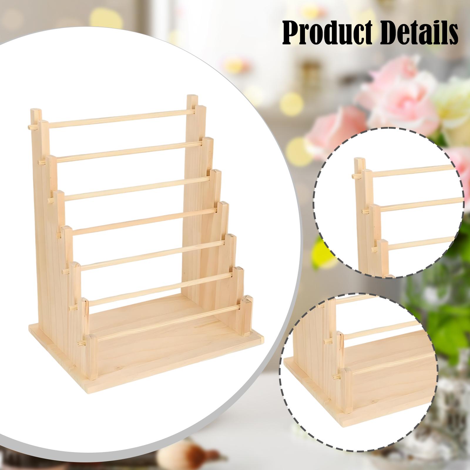 Wooden Ribbon Organizer Rack B - đánh giá và giá Florist Supply Shop