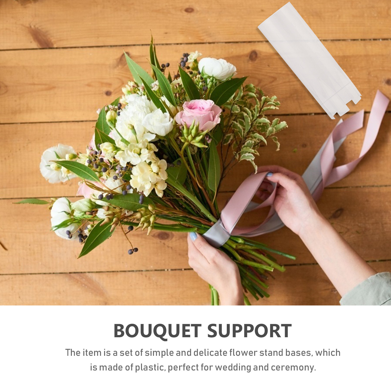 10Pcs Plastic Bouquet Base for - đánh giá và giá Florist Supply Shop